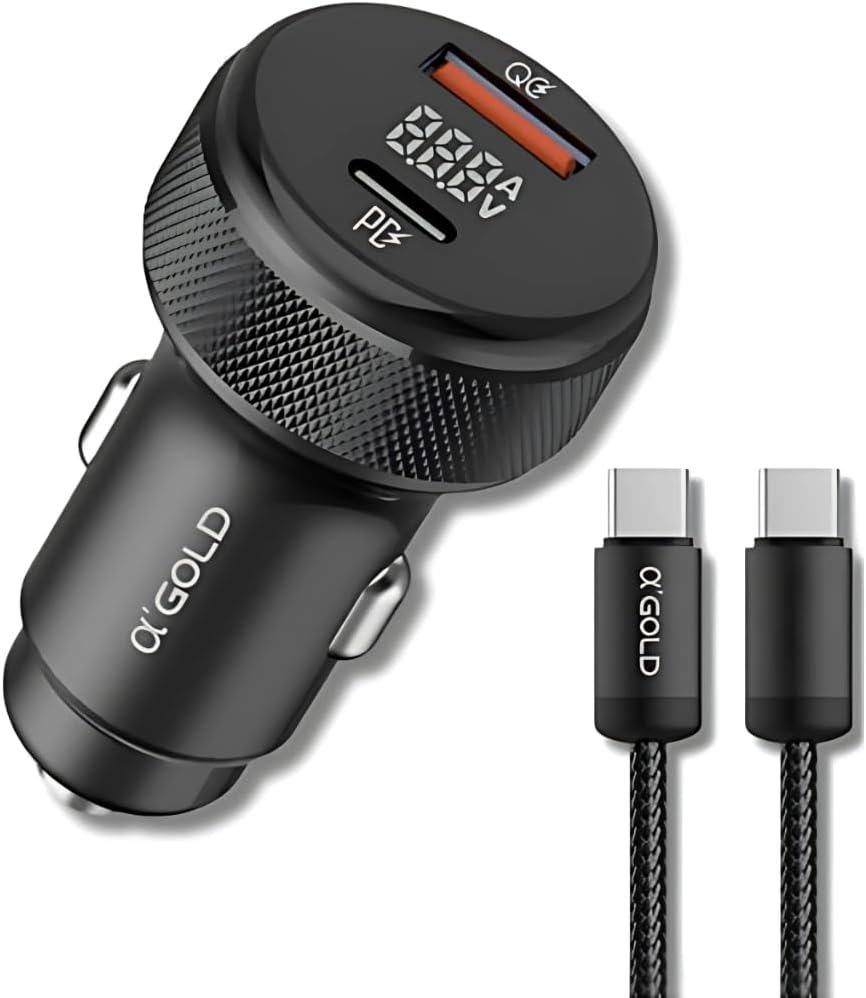 Carregador Veicular com duas entradas Turbo 60W