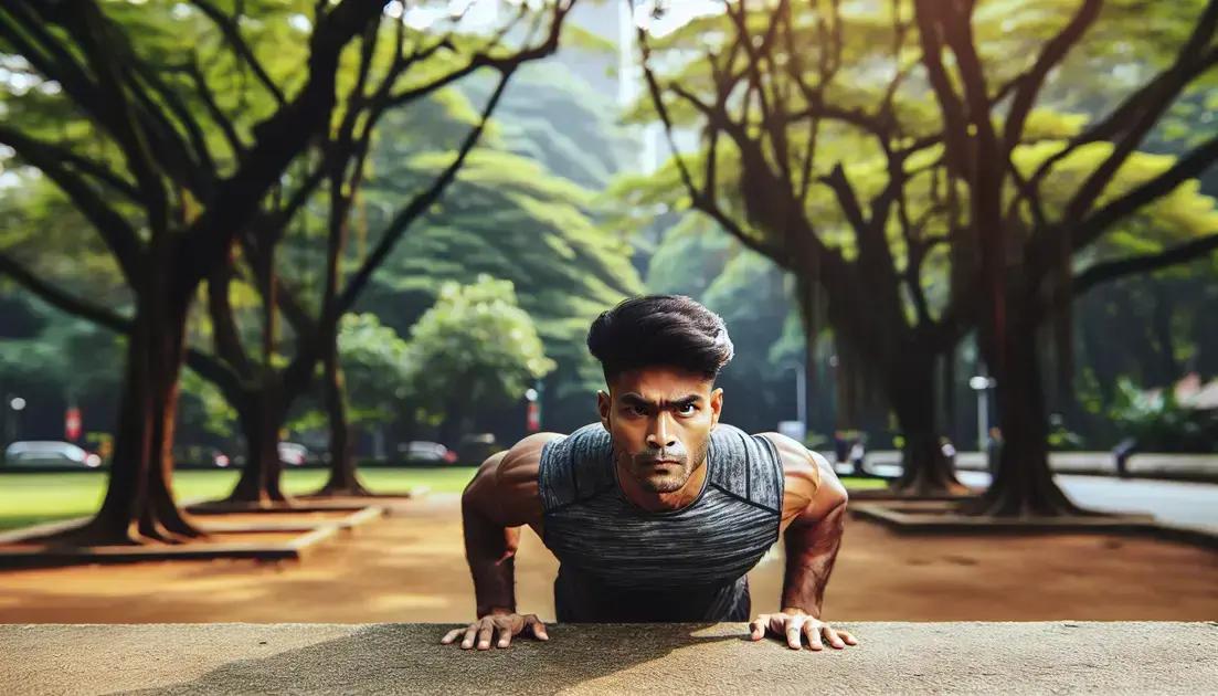 Como montar um treino de calistenia
